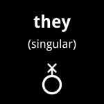 they singular non-binary symbol